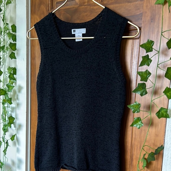CAROLE LITTLE Cotton Blend Knit Tank Top | PM - Picture 1 of 7